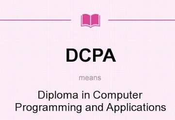 Diploma in Computer Programming and Application(DCPA)